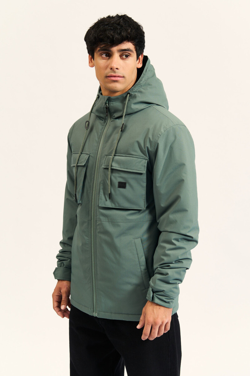 CAMPERA MATT SOLID M-militar