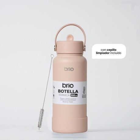 Botella Térmica Brio 950ml Acero Inox Salmón