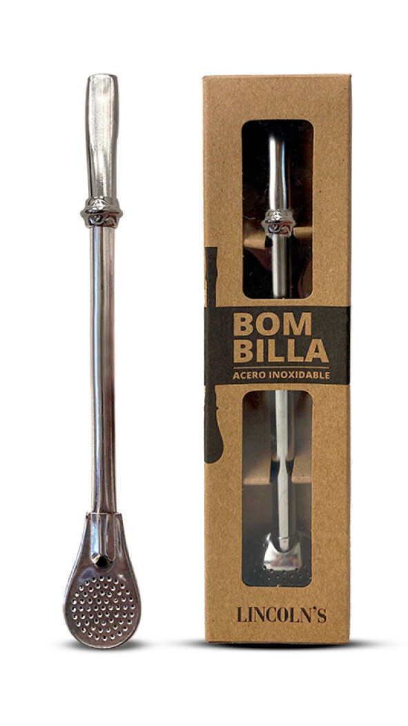 BOMBILLA CLASICA ACERO INOXIDABLE