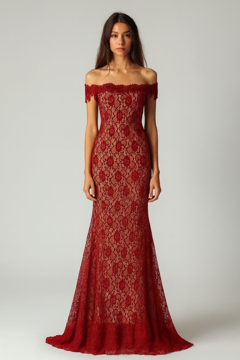 Vestido Whisper - Rojo 