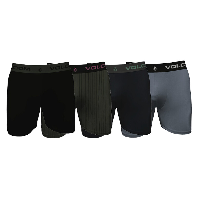 Pack Boxer Volcom Abg Briefs - 4 u Pack Boxer Volcom Abg Briefs - 4 u