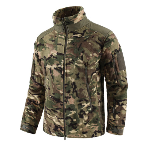 Campera Polar Táctica Camuflada