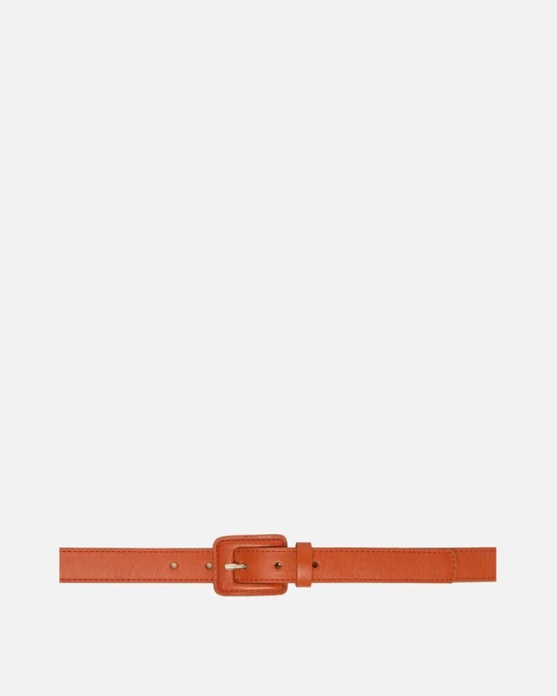 Cinturon Naranja Rustico NARANJA