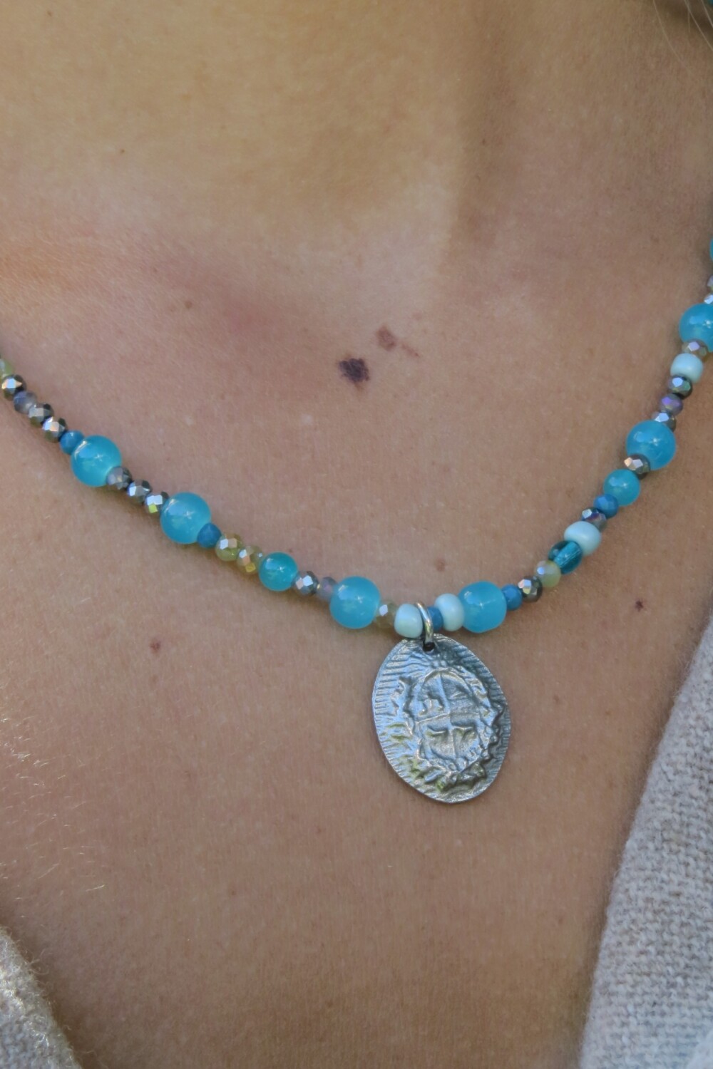 Multi Crystal Escudo Mar