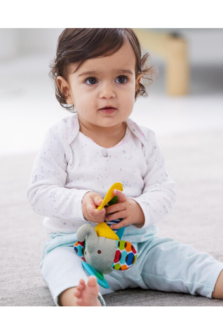 Peluche colgante multisensorial, diseño elefante Sin color