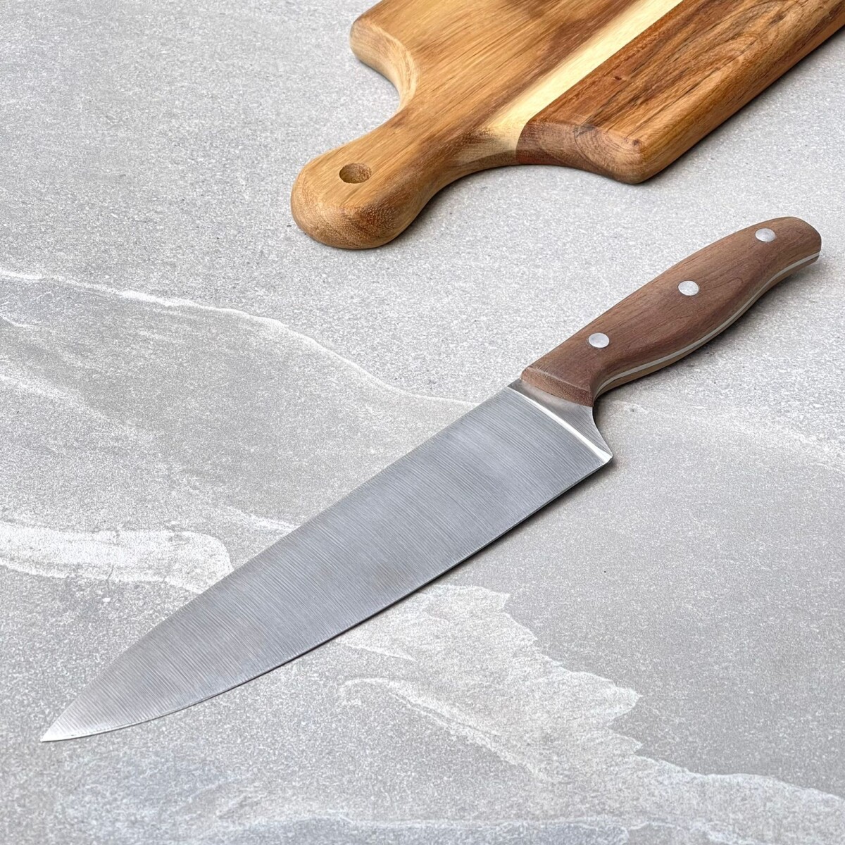 Cuchillo Chef Acero Inoxidable Homezaza 34cm 