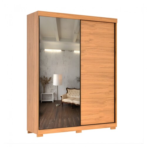 Ropero 2 puertas corredizas Doble Cara Sierra - Moderna Ropero 2 puertas corredizas Doble Cara Sierra - Moderna