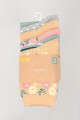 Pack x5 medias con diseños infantil Estampado 3