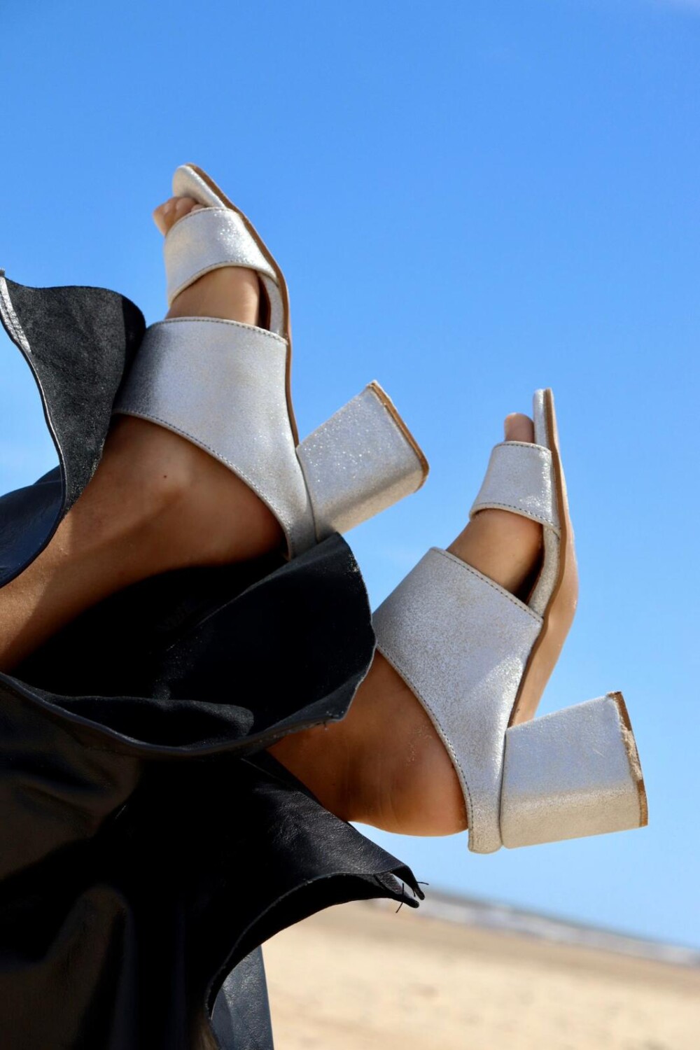 Firework Heels Plateado