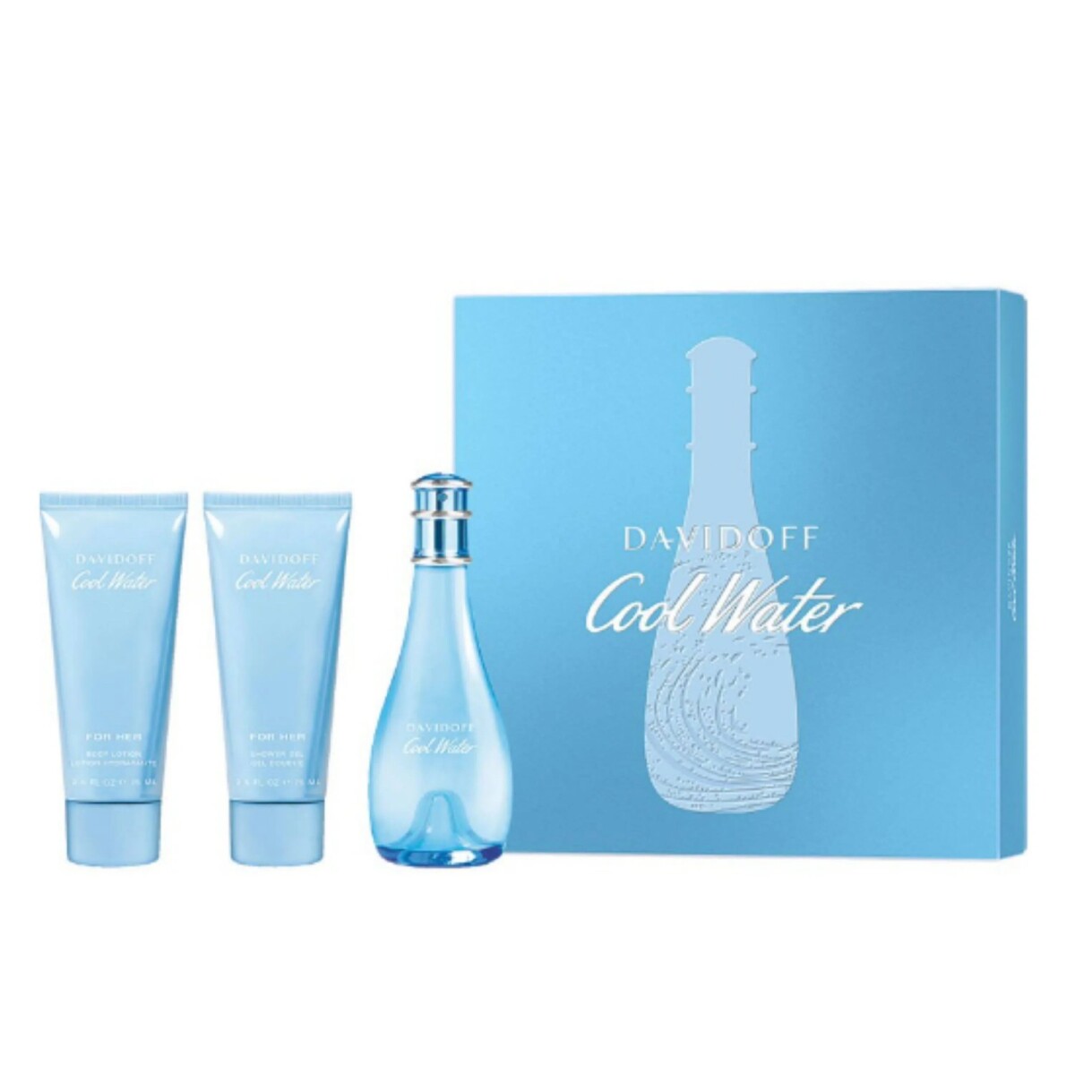 Davidoff Cofre Coolwater Woman Edt125+Sg 