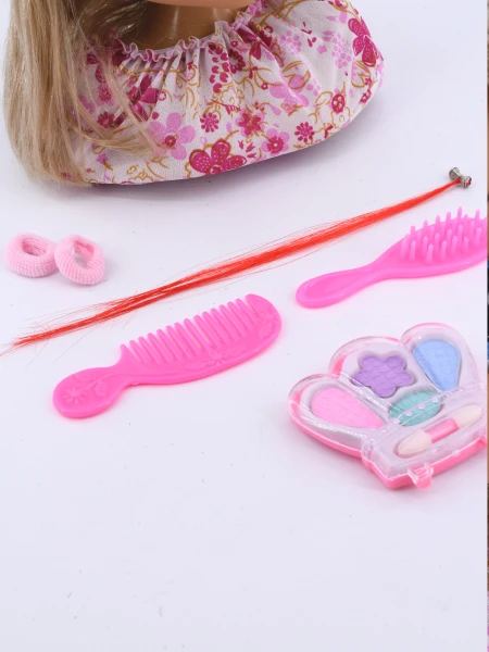 MUÑECA PARA PEINAR ROSADO