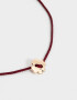 Pulseras Flexibles De Soga Pulsera Flexible Dije Trebol - Dorado
