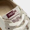 Sneaker Nil en cuero liso Blanco