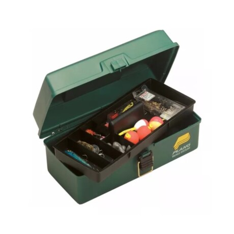 CAJA PESCA PLANO C/ 1 BANDEJA RETIRABLE VERDE (100103) CAJA PESCA PLANO C/ 1 BANDEJA RETIRABLE VERDE (100103)
