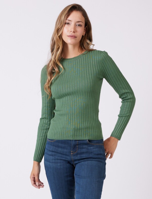 Buzo Ribs Colors VERDE