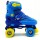 Set Patines Artísticos Infantiles y Estuche AZUL