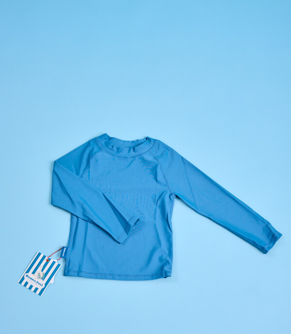 Remera UPF+50 Bali Azul