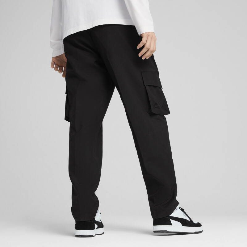 Pantalones Puma ESS No. 1 Logo Woven Cargo Pants op de Hombre - 682663 01 Negro