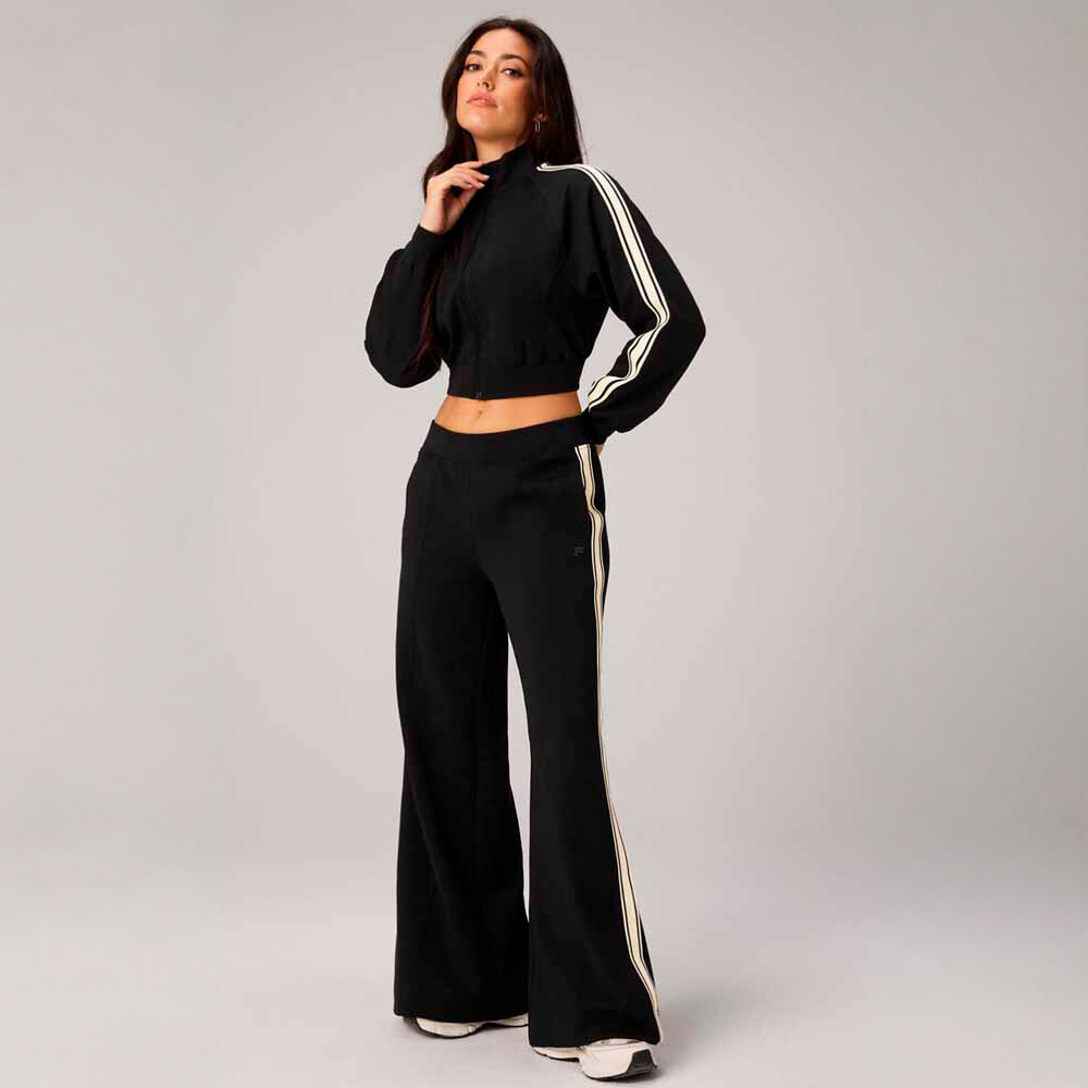Casaca Elevated Track Jacket Mujer Black/almond Milk