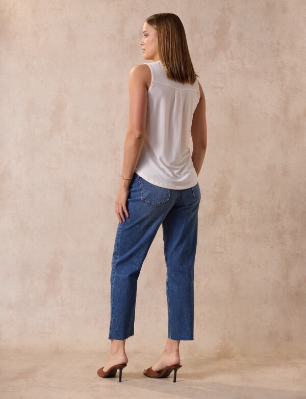 Blusa Lazo Entrelazado BEIGE CLARO
