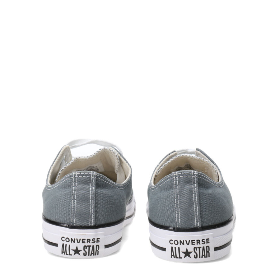 Championes Unisex Converse Ctas Ox Chuck Taylor All Star Gris - Blanco