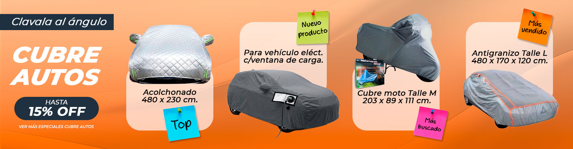 CUBRE AUTOS