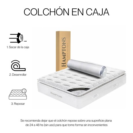 Colchon de resortes 2 Plazas Hamptons Titanium Colchon de resortes 2 Plazas Hamptons Titanium