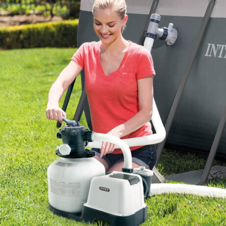 Bomba Intex Filtro De Arena Piscinas Intex 12000 L/h Inx026652