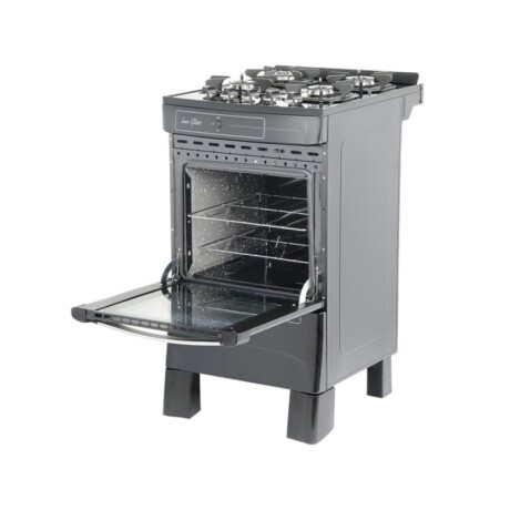 Cocina Gas Tem Glass 4h Vidrio Negro Luna Cocina Gas Tem Glass 4h Vidrio Negro Luna