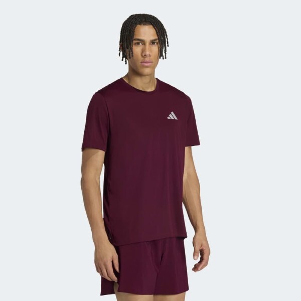 Remera Adidas Adi365 Running Essentials Marrón