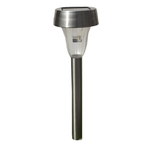 Estaca LED solar exterior 10Lm luz cálida 375mm IX3004