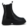 Darkness Bota Dama Caña Media C/ Elastico Negro