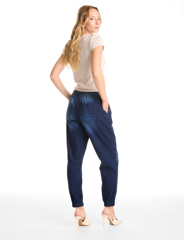 Jogger Denim JEAN OSCURO