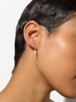 Pendientes Con Perlas dorado
