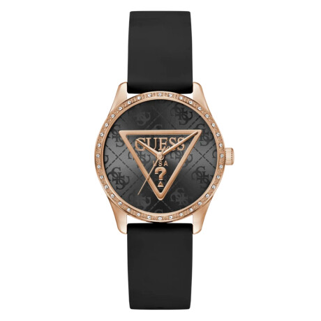 Reloj GUESS DRESS Silicona Negro Esfera 36mm 0