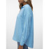 VMQUEENY LS OVERSIZE SHIRT WVN GA NOOS Bonnie Blue