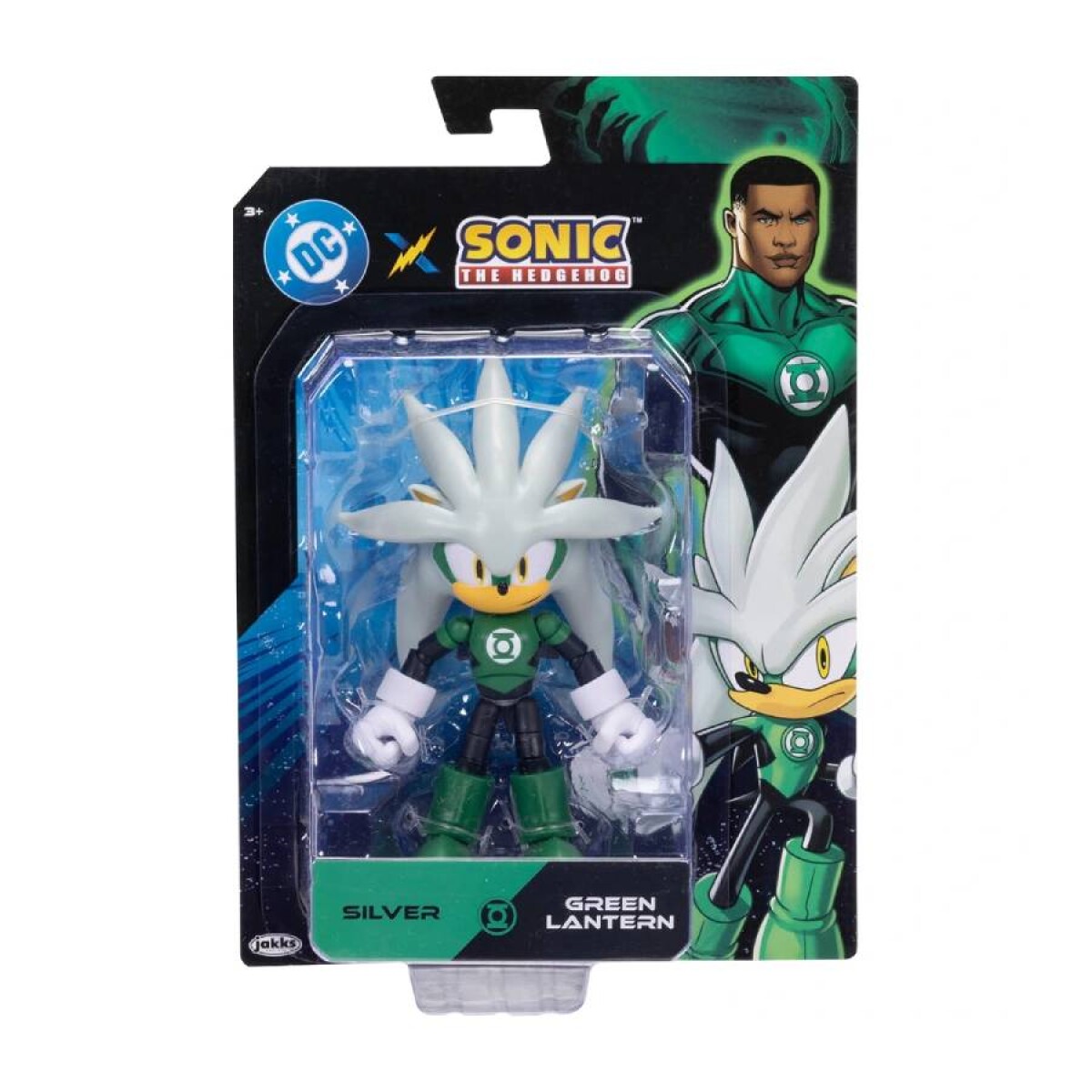 Figura DC x Sonic The Hedgehog - Silver as Green Lantern - 13cm — X Uruguay