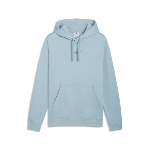 Hoodie PUMA ESS Small Nº1 Logo center FL Hombre 692914 47 Verde Agua
