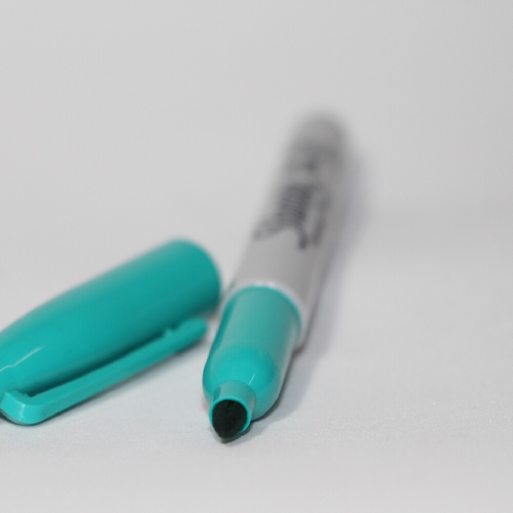 MARCADOR SHARPIE FINO TURQUESA