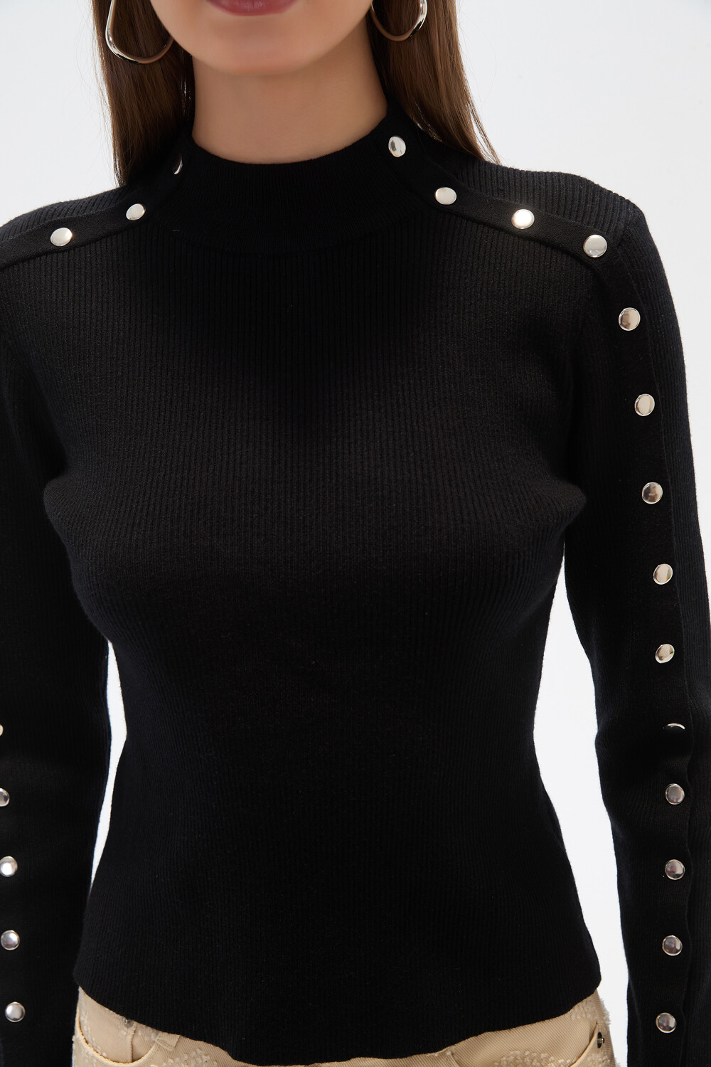 Sweater Caddie Negro