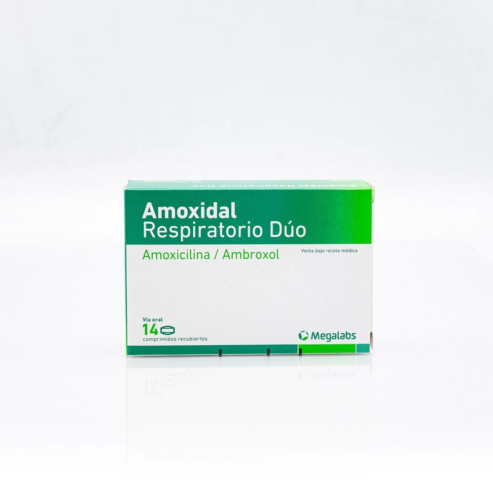 Amoxidal Resp. Duo Caja X 14 Comp. Rec