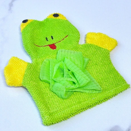 Guante Baño Bebe Infantil Sapito Guante Baño Bebe Infantil Sapito