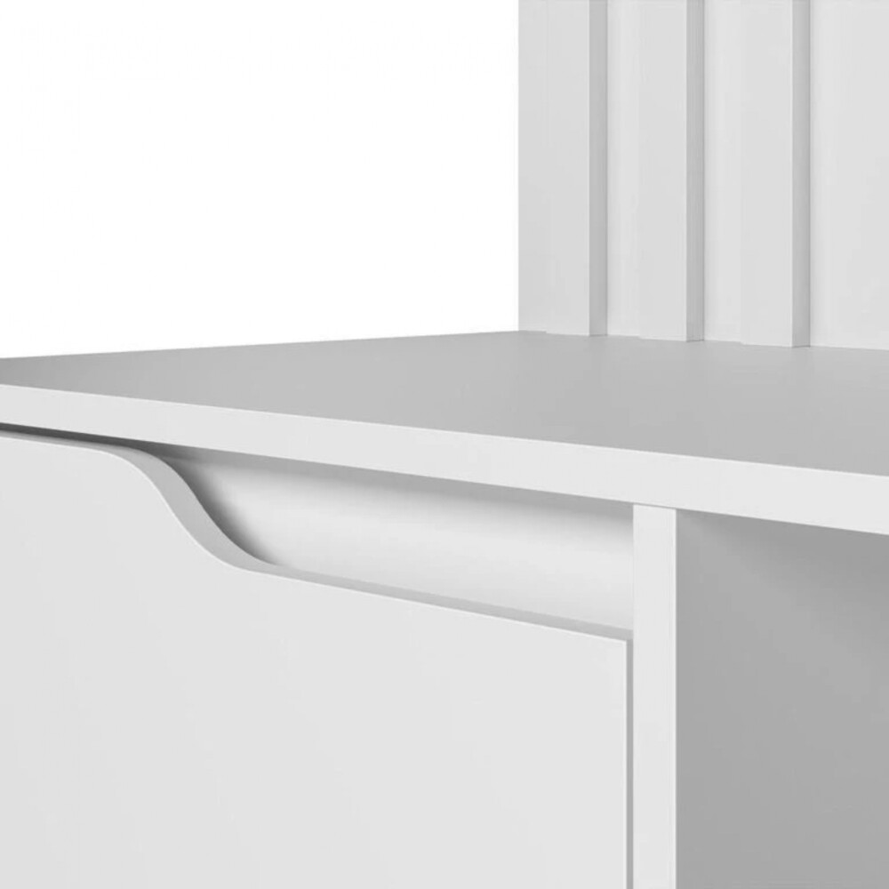 Escritorio 3 Cajones con panel para TV - Infinite Escritorio 3 Cajones con panel para TV - Infinite