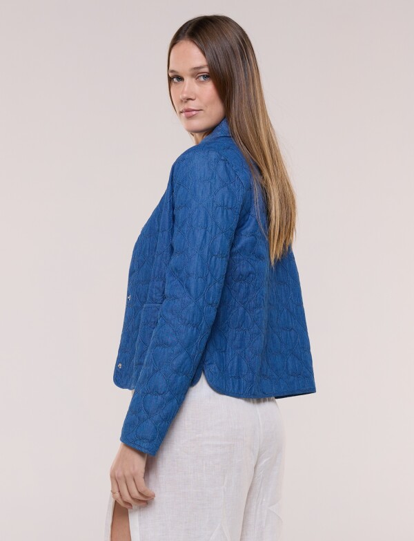 Chaqueta Bordada AZUL