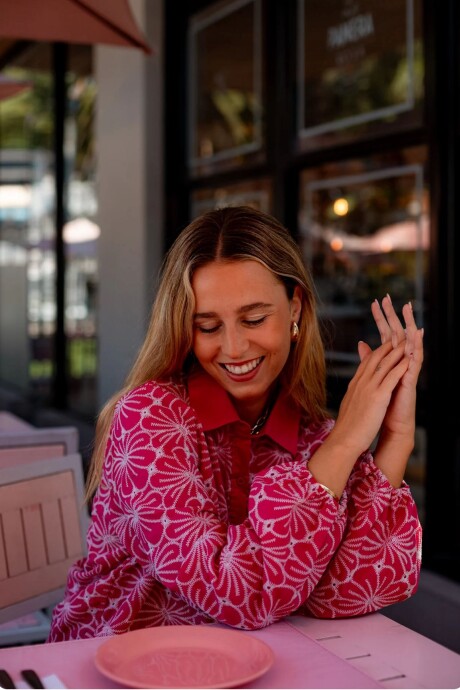 Camisa CANNES Fucsia
