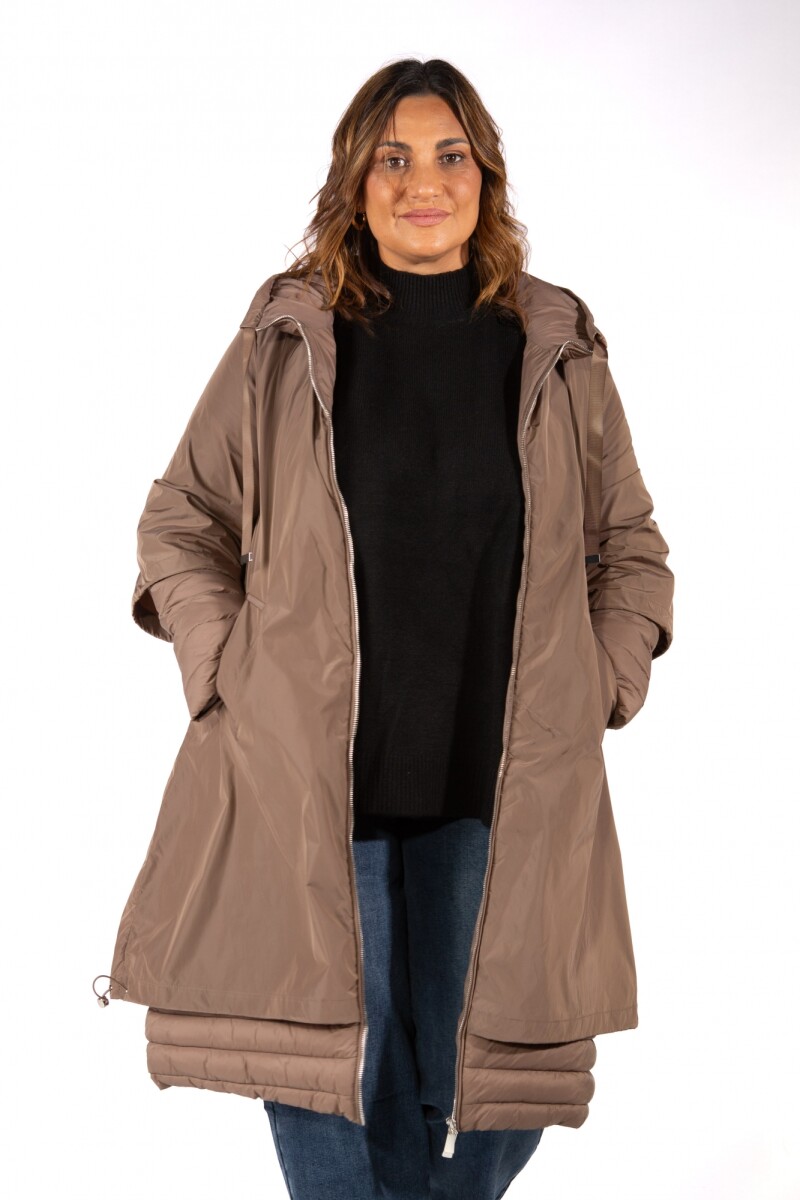 Campera nylon Anorak - khaky 