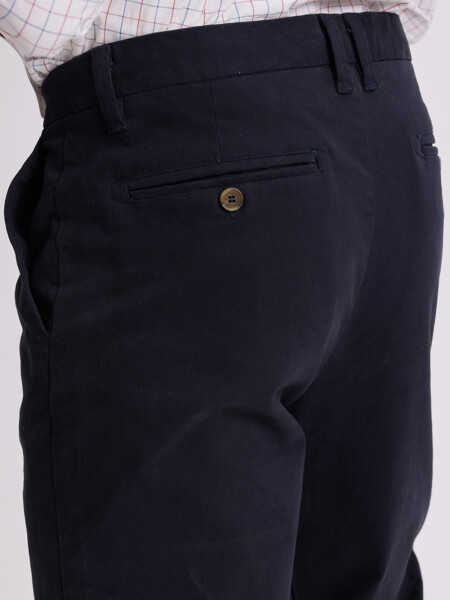 Pantalón chino Azul Marino