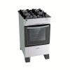 Cocina A Gas - James Mesa Vidrio Frente Inox Inox