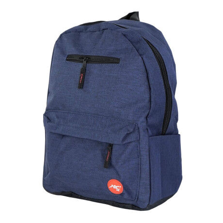 Mochila de lona azul Mochila de lona azul
