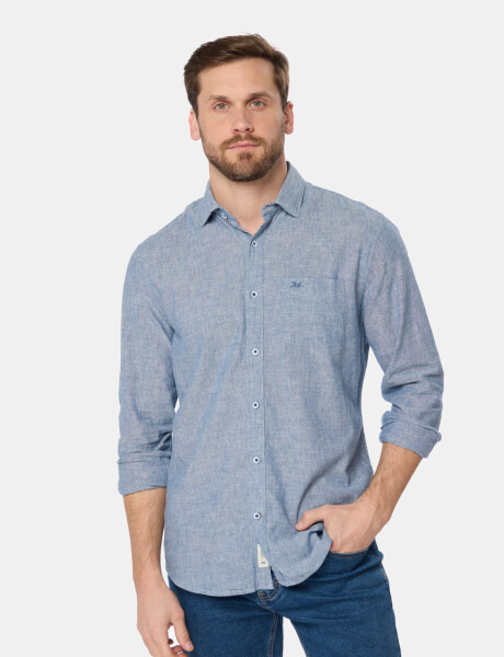 CAMISA DE LINO Denim
